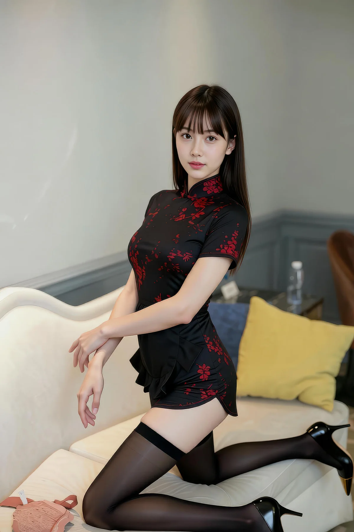AIG  No.246 婉婉旗袍黑丝写真 - 59