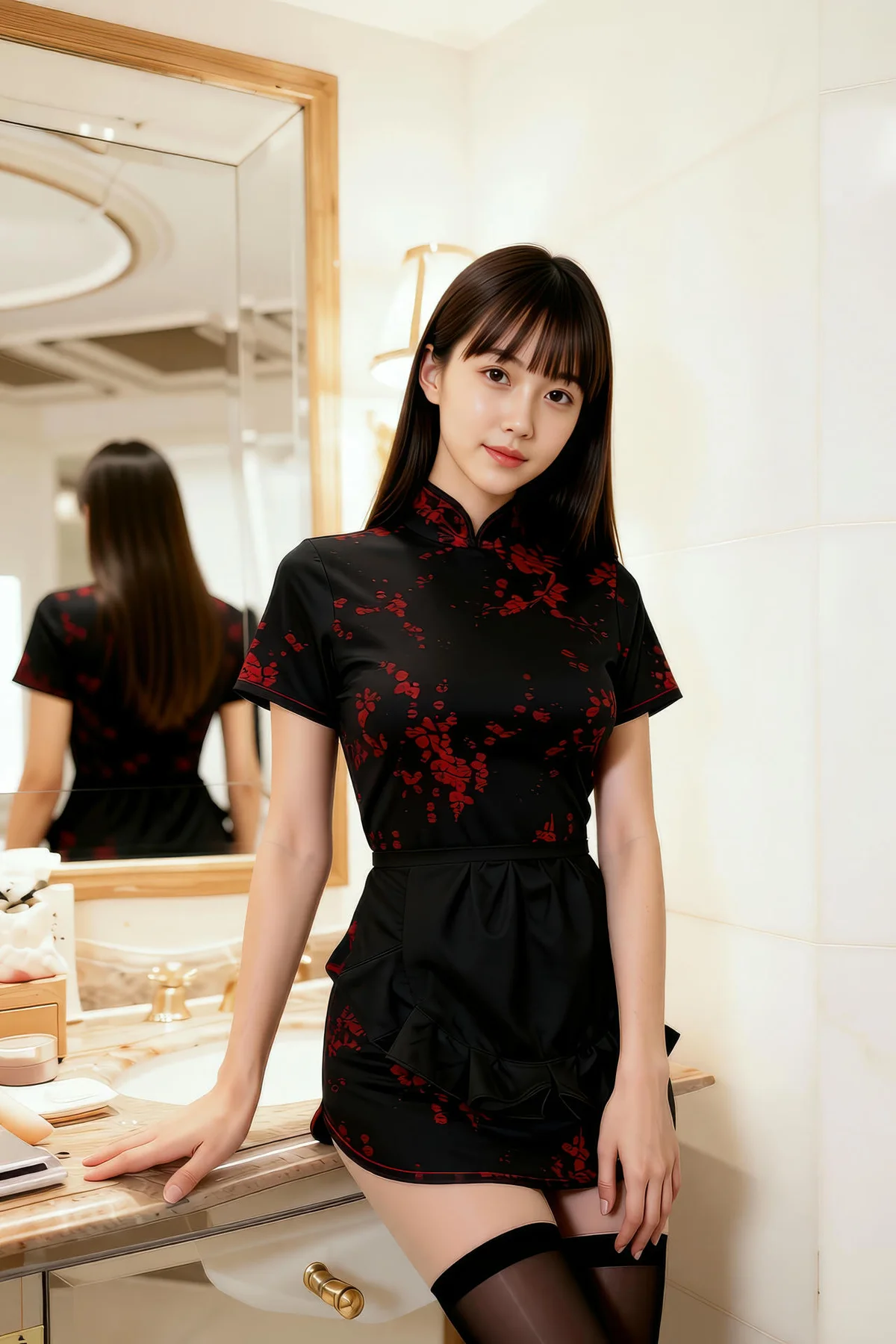 AIG  No.246 婉婉旗袍黑丝写真 - 62