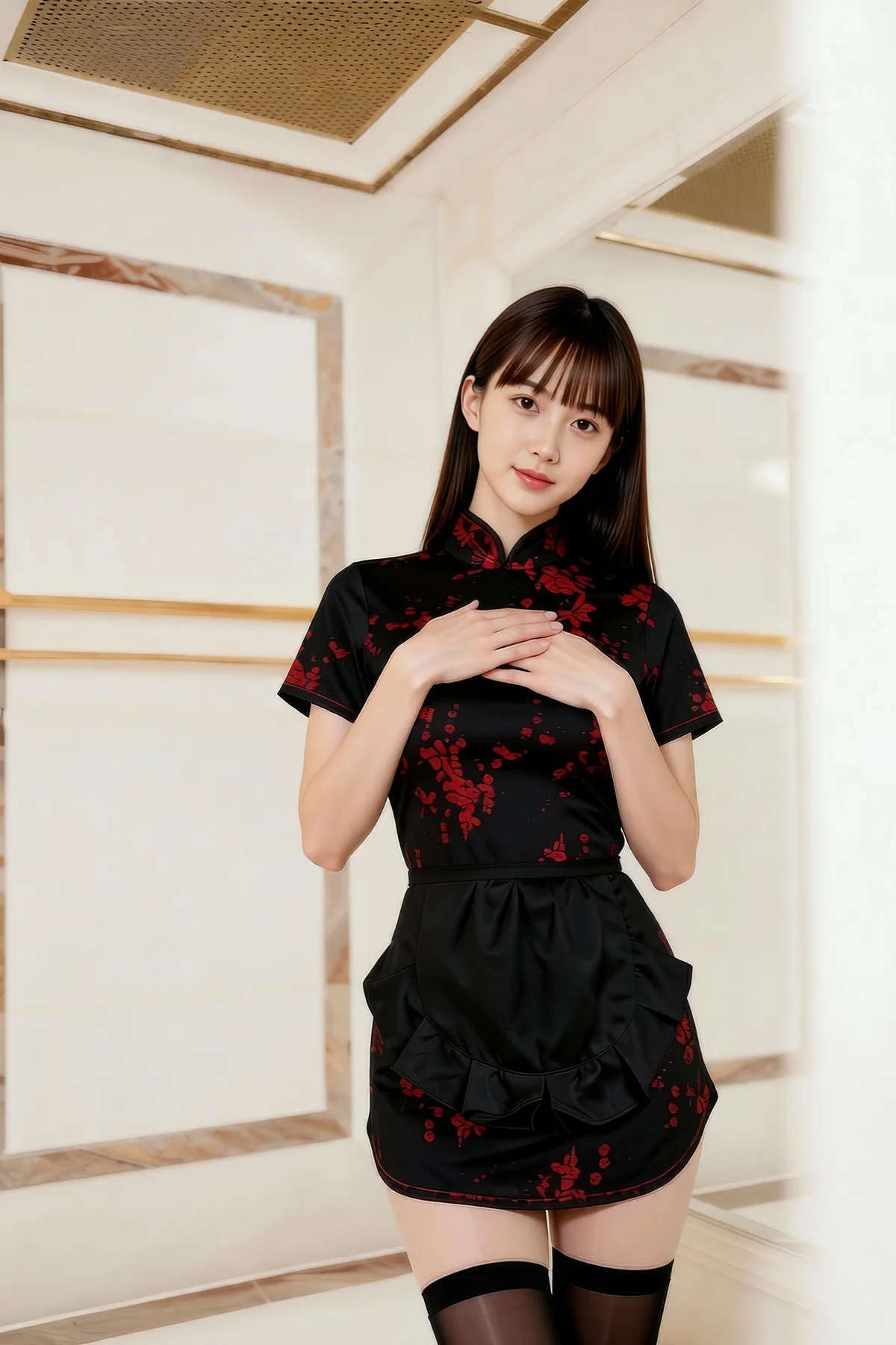 AIG  No.246 婉婉旗袍黑丝写真 - 67