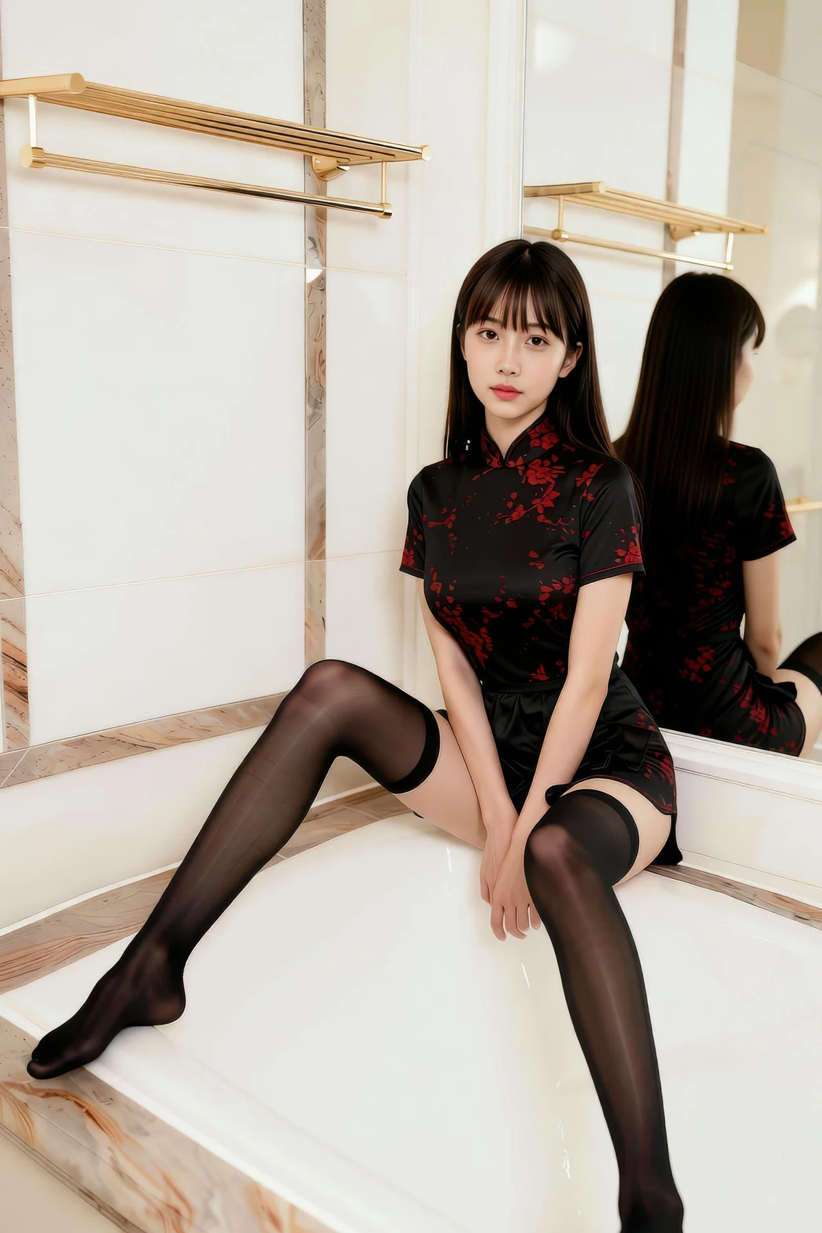 AIG  No.246 婉婉旗袍黑丝写真 - 72