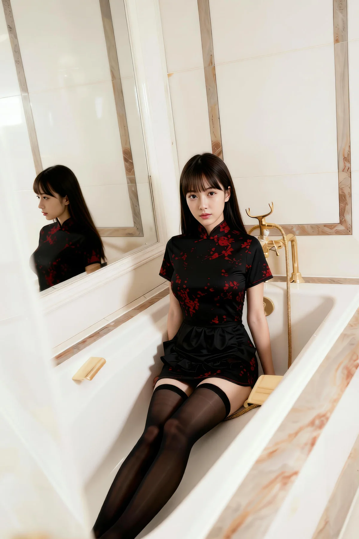 AIG  No.246 婉婉旗袍黑丝写真 - 76