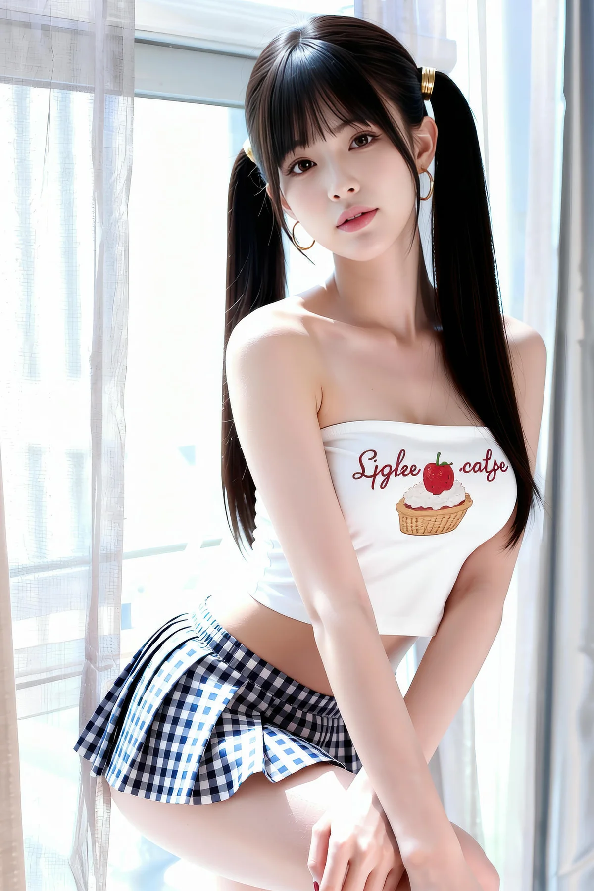 AIG  No.251 柚柚sasa短裙抹胸萝莉 - 17
