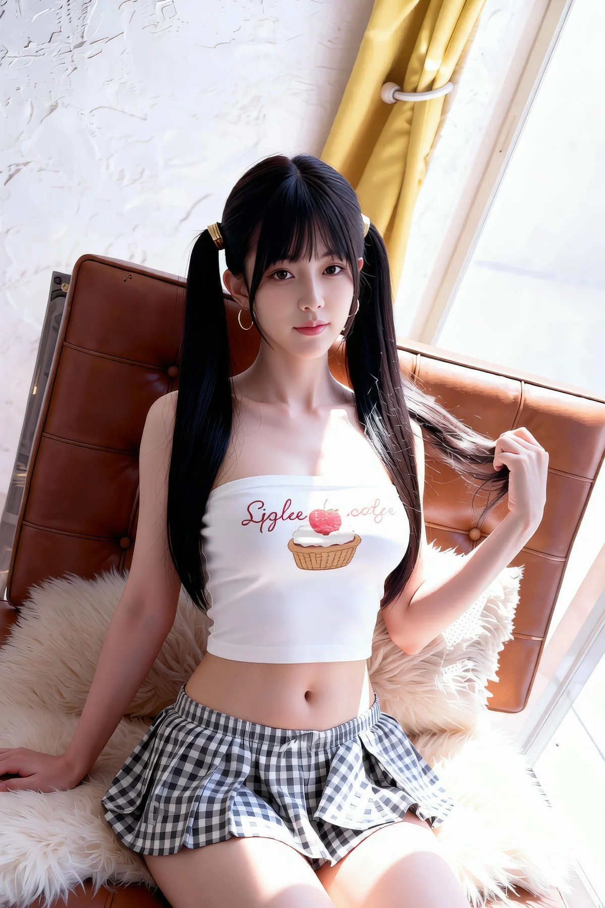 AIG  No.251 柚柚sasa短裙抹胸萝莉 - 46