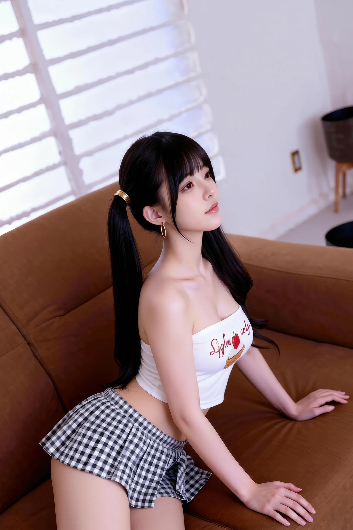AIG  No.251 柚柚sasa短裙抹胸萝莉 - 53