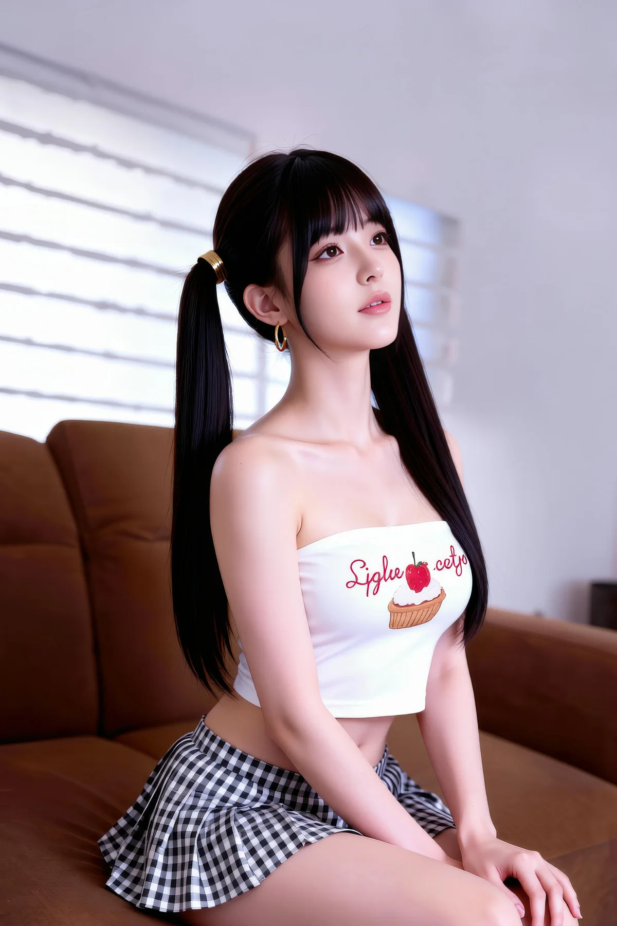AIG  No.251 柚柚sasa短裙抹胸萝莉 - 57