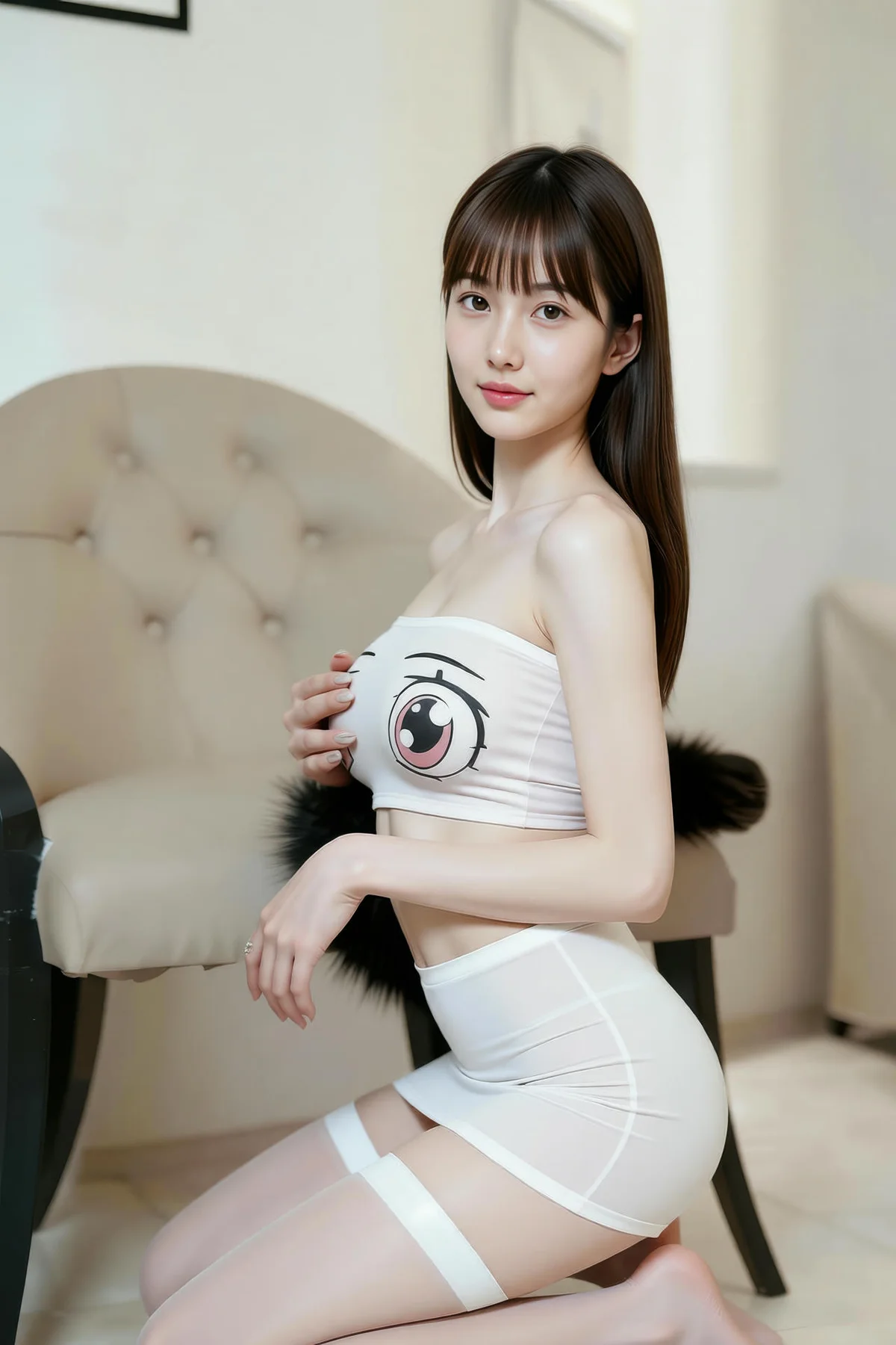 AIG  No.252 婉婉透视内衣爆乳 - 46