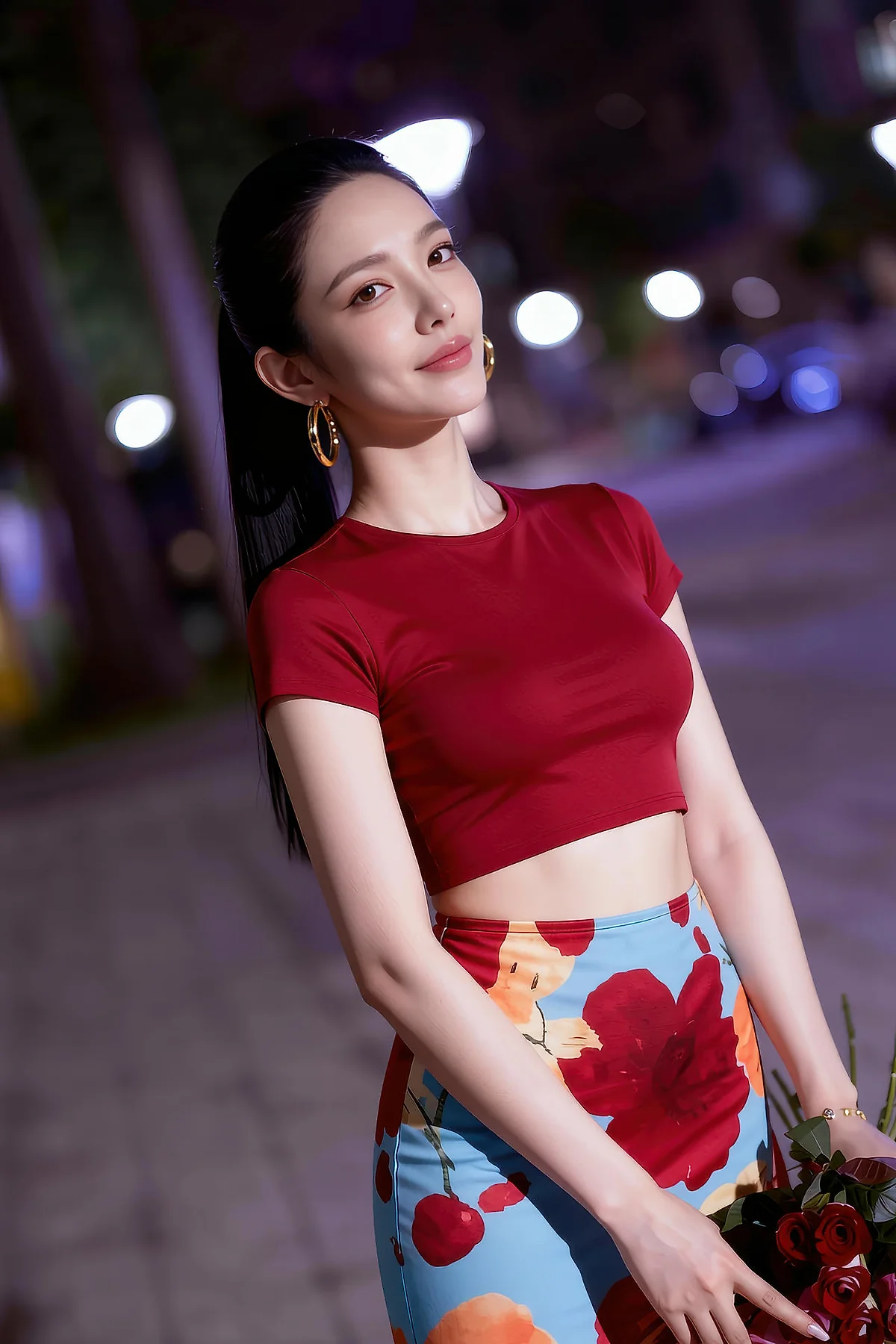 AIG  No.256 婉婉兔毛性感短裙 - 14