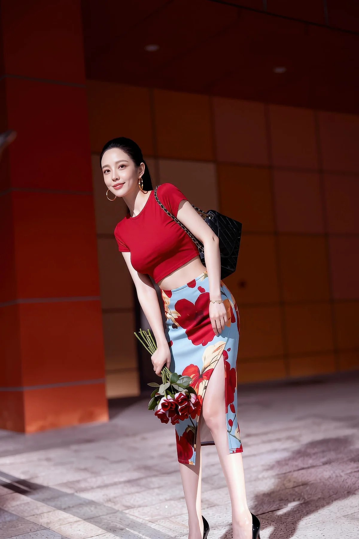 AIG  No.256 婉婉兔毛性感短裙 - 16