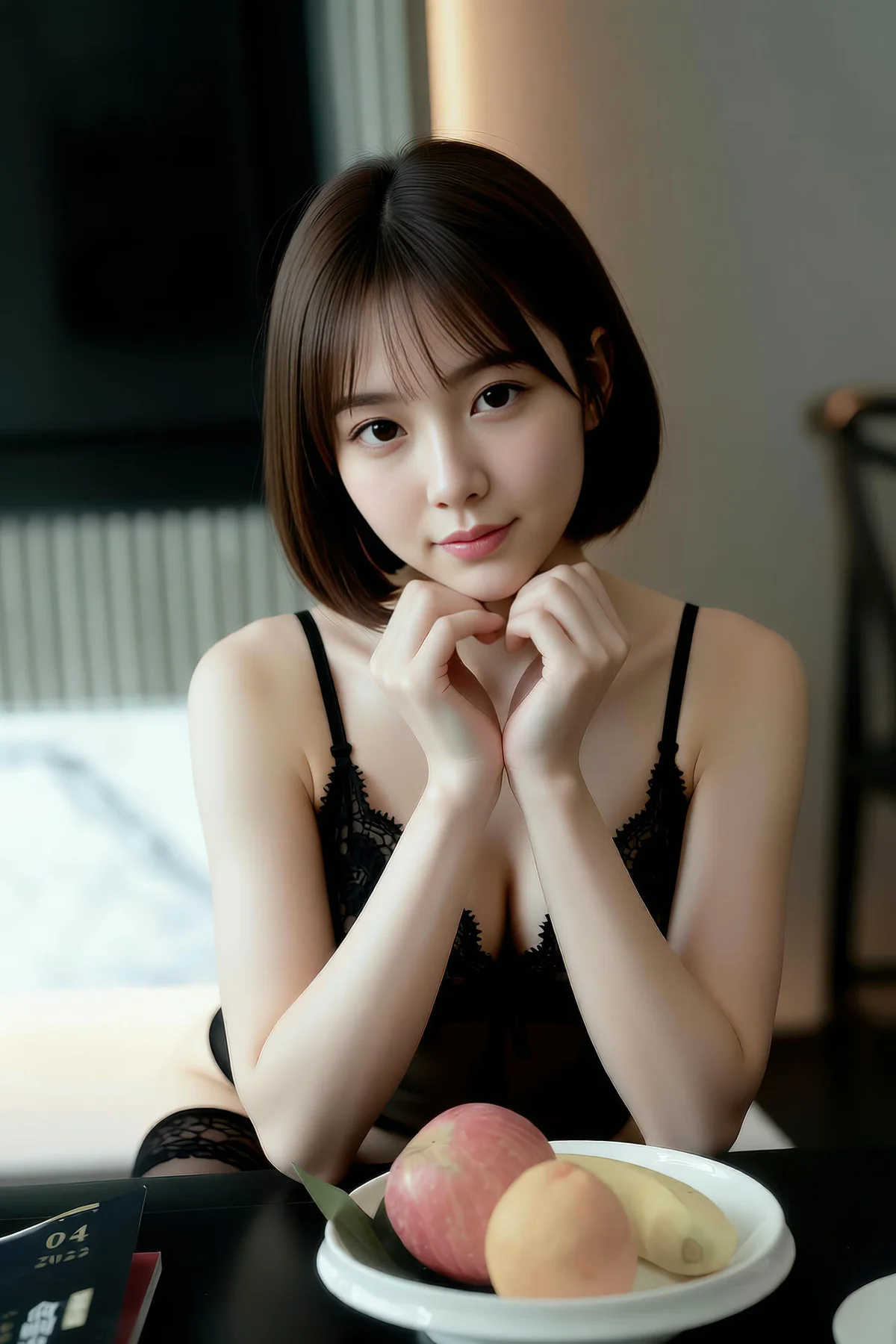 AIG  No.259 小乔性感黑丝连体衣 - 89