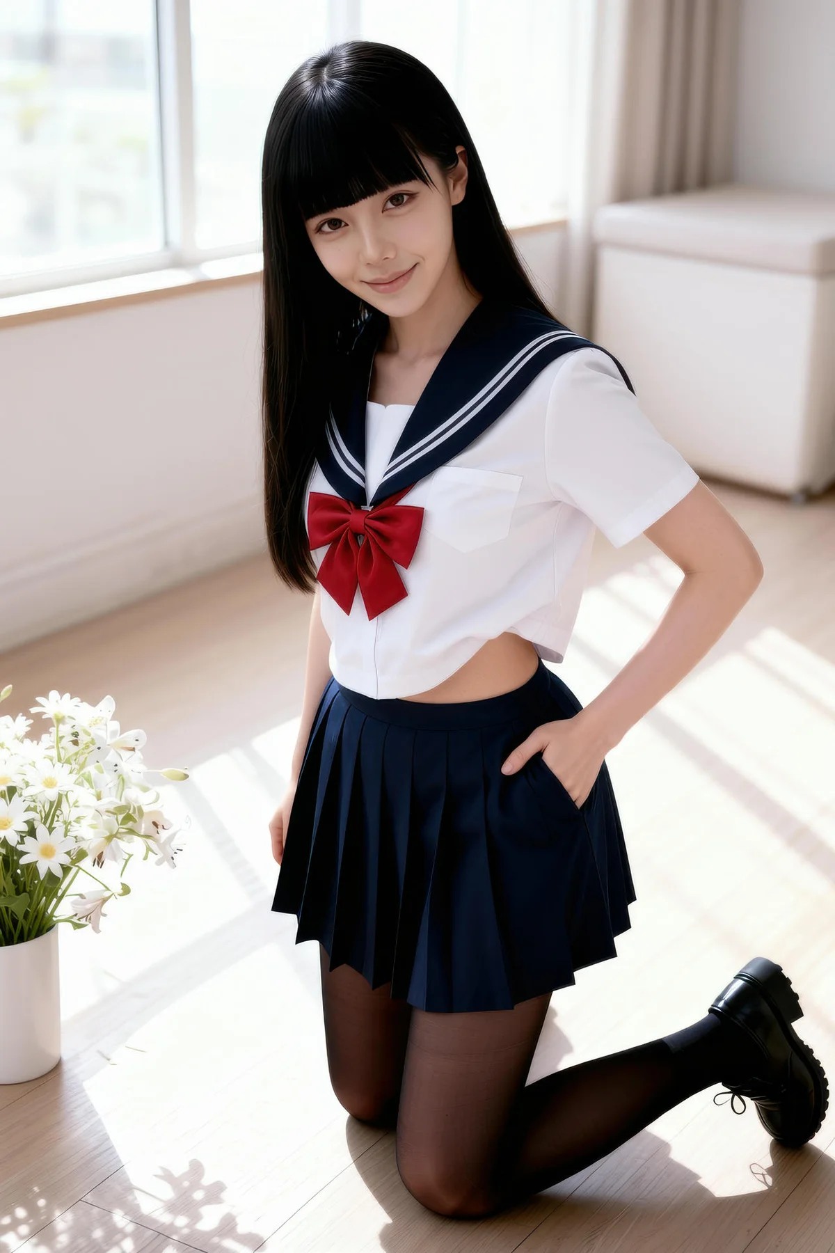AIG  No.270 九歌jk制服少女装扮 - 43