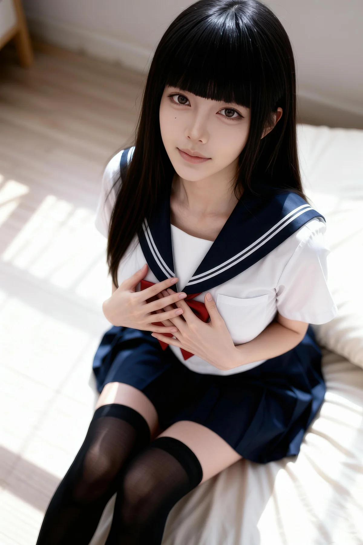 AIG  No.270 九歌jk制服少女装扮 - 48