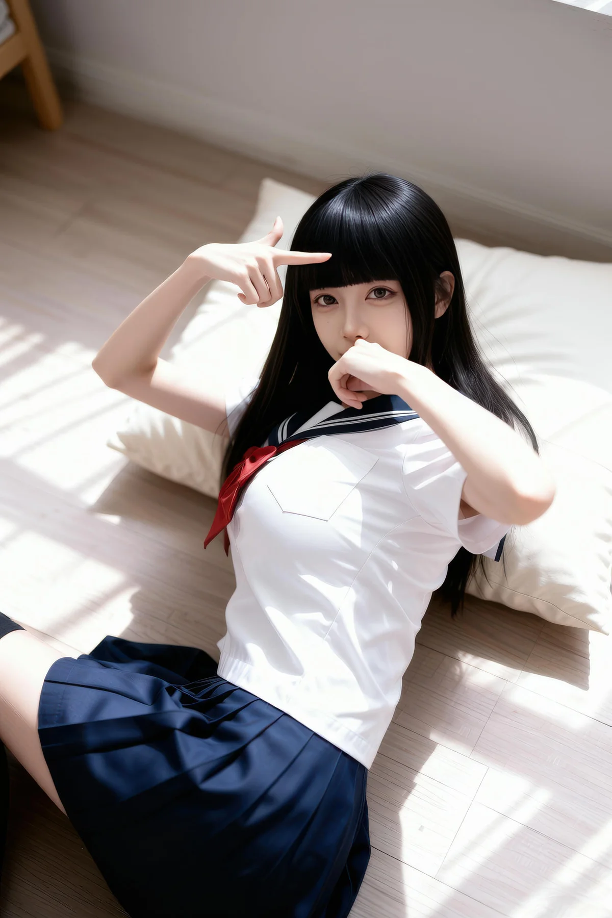 AIG  No.270 九歌jk制服少女装扮 - 51