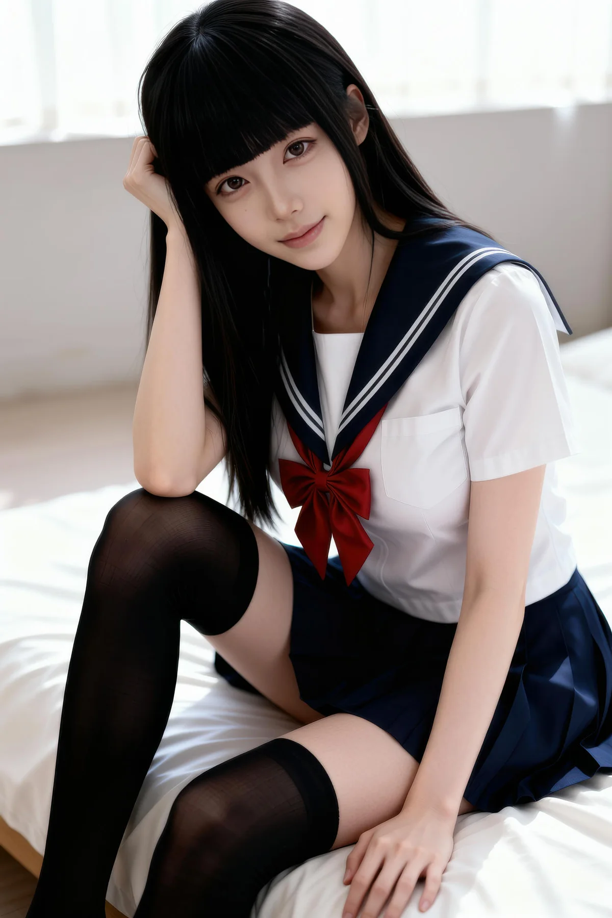AIG  No.270 九歌jk制服少女装扮 - 52