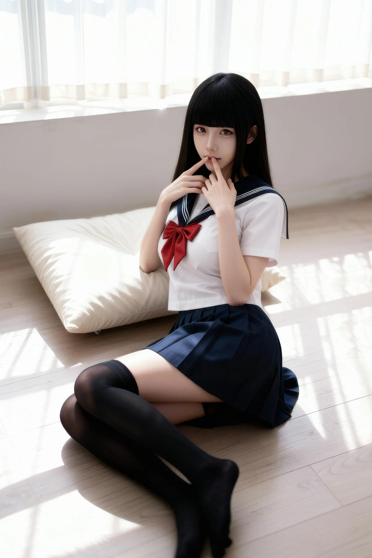 AIG  No.270 九歌jk制服少女装扮 - 54