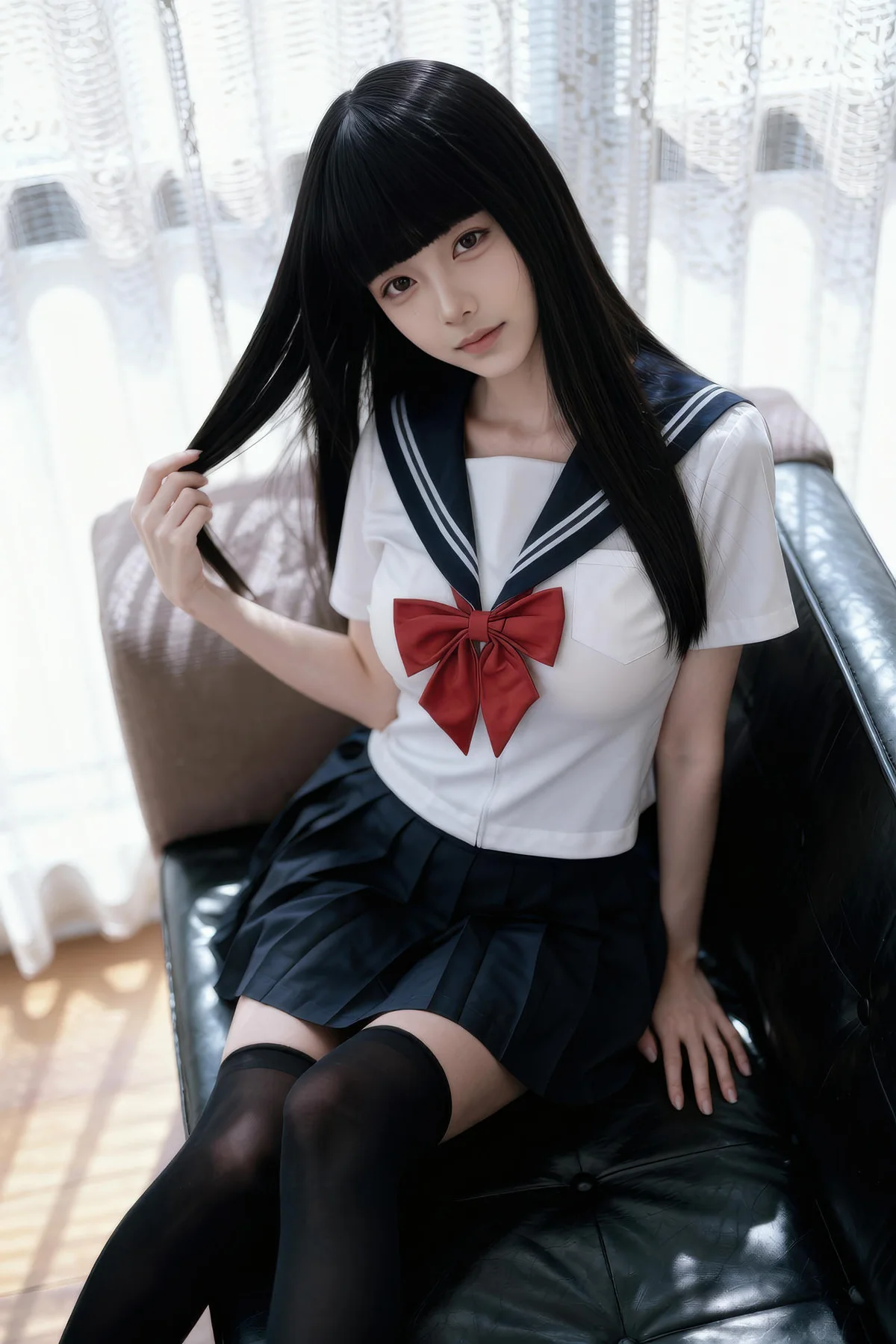 AIG  No.270 九歌jk制服少女装扮 - 55