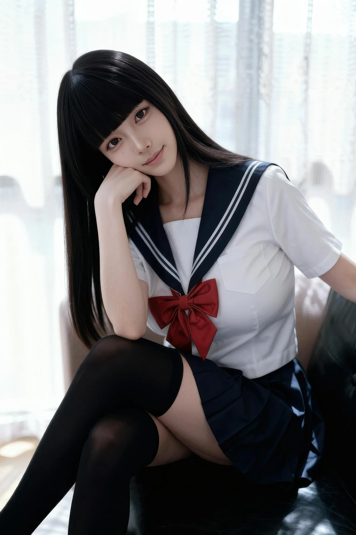 AIG  No.270 九歌jk制服少女装扮 - 57