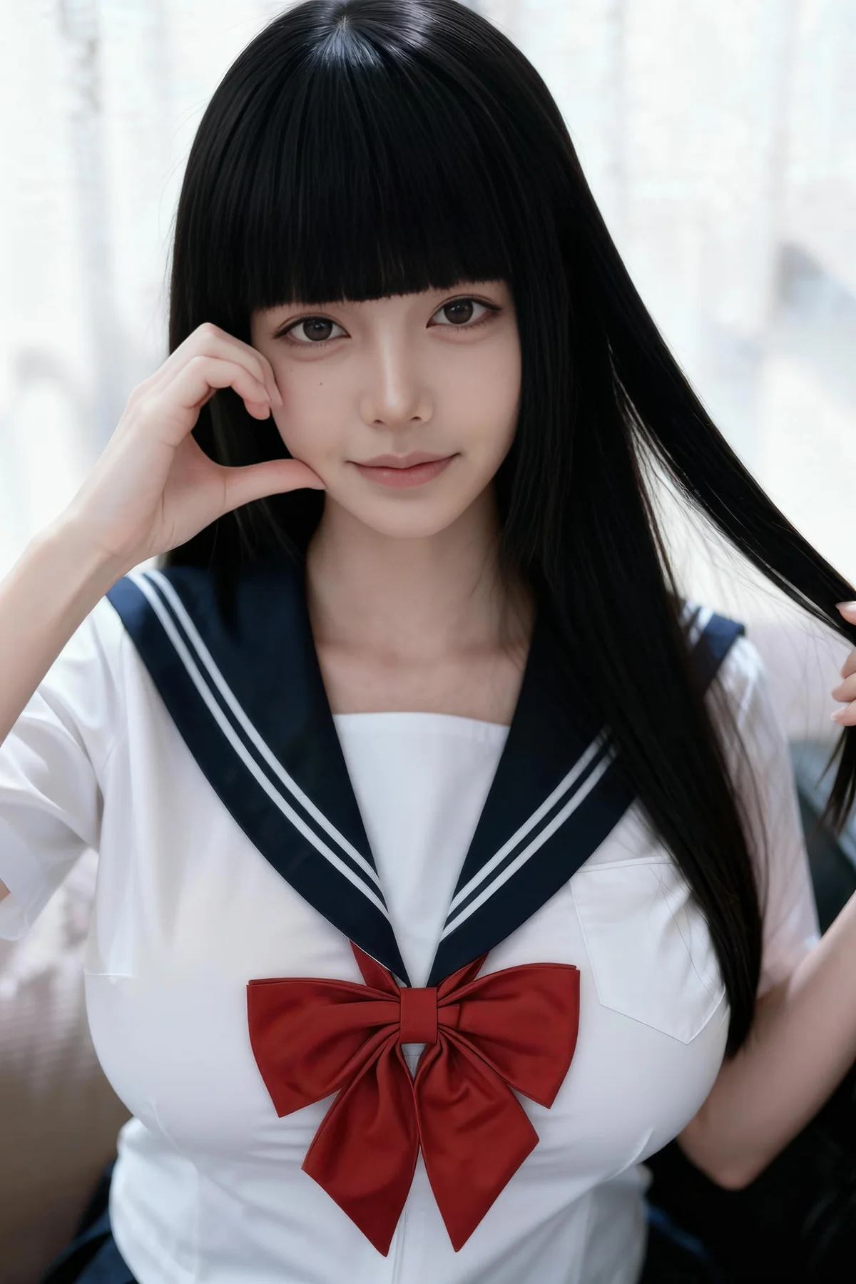 AIG  No.270 九歌jk制服少女装扮 - 58