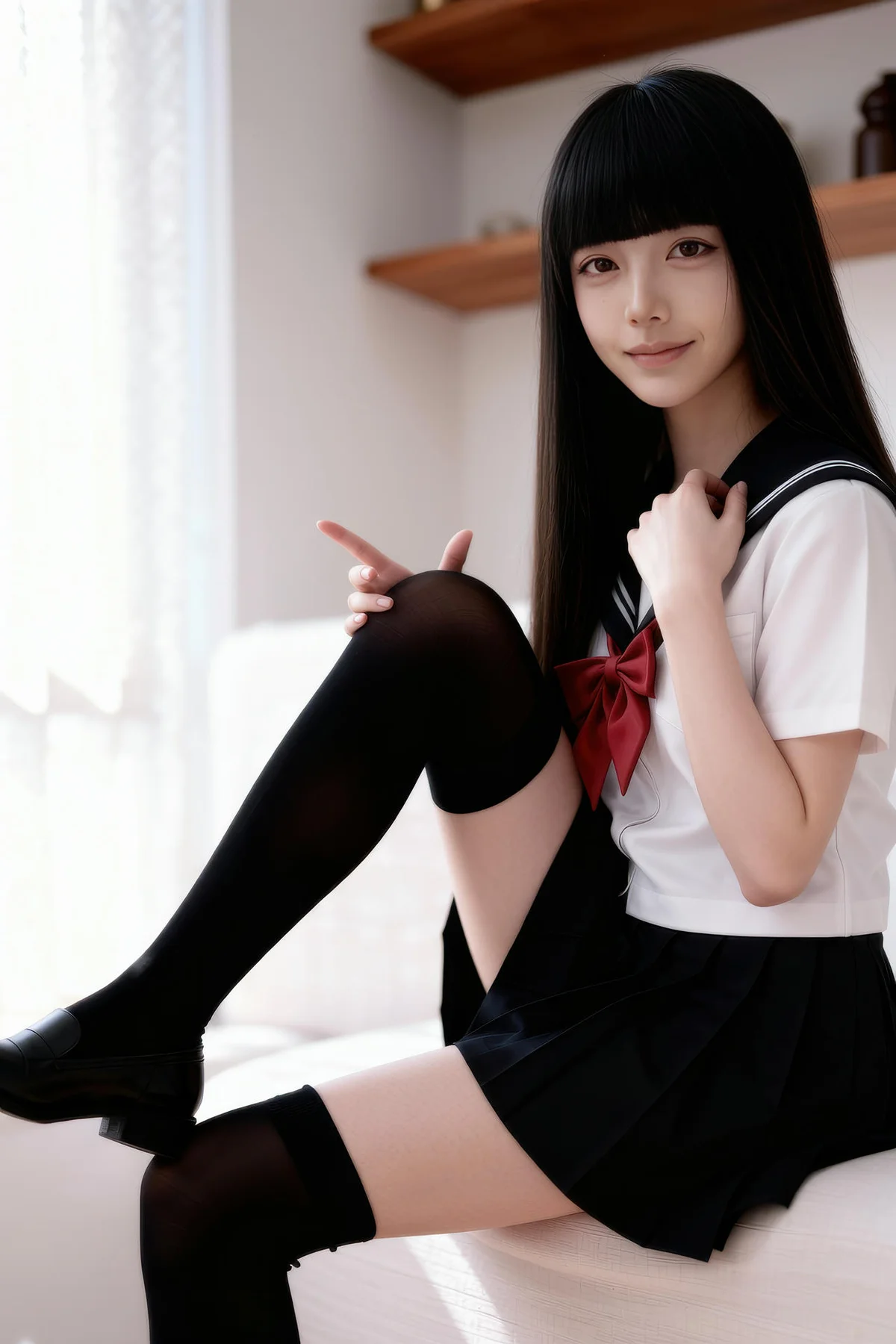 AIG  No.270 九歌jk制服少女装扮 - 61