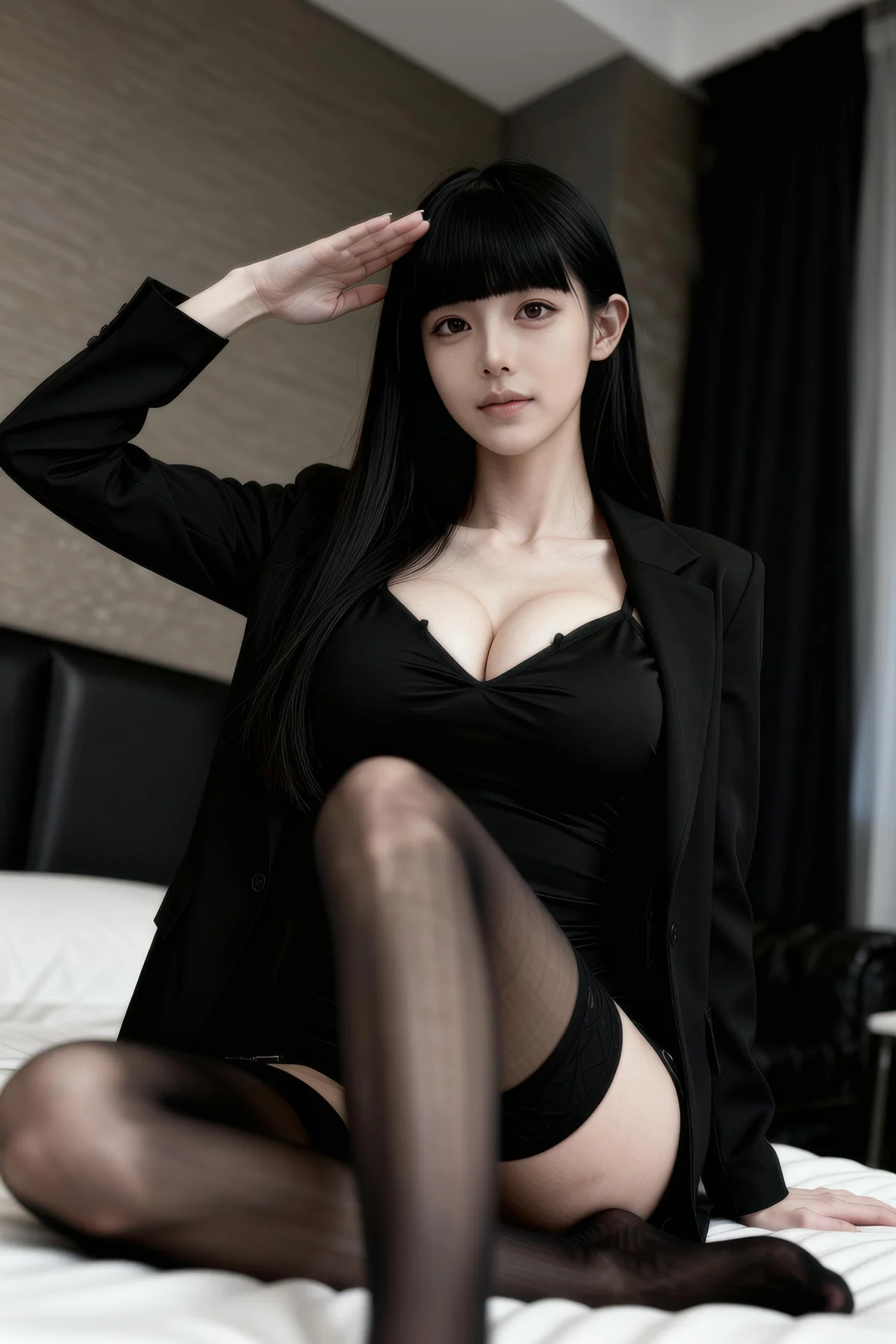 AIG  No.272 九歌气质爆乳ol黑丝 - 57