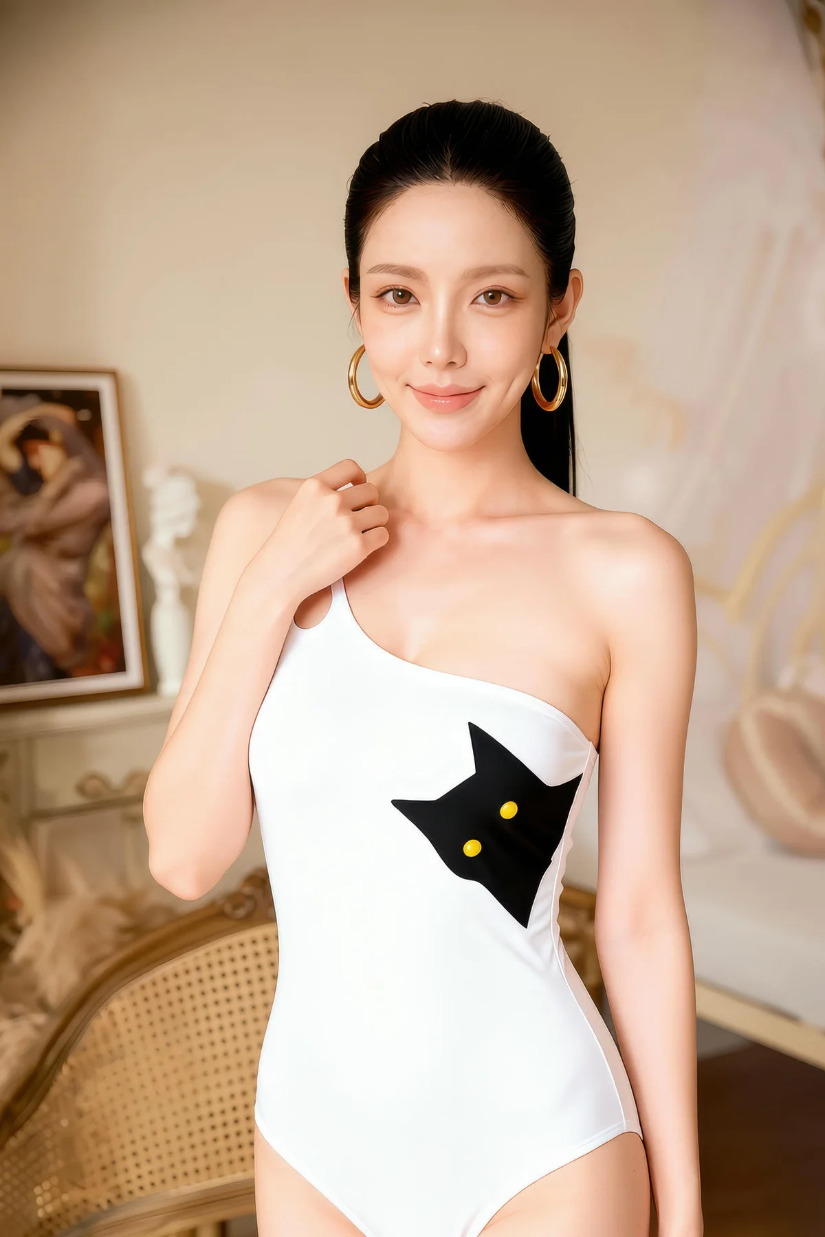 AIG  No.280 米妹白色连体衣 - 20