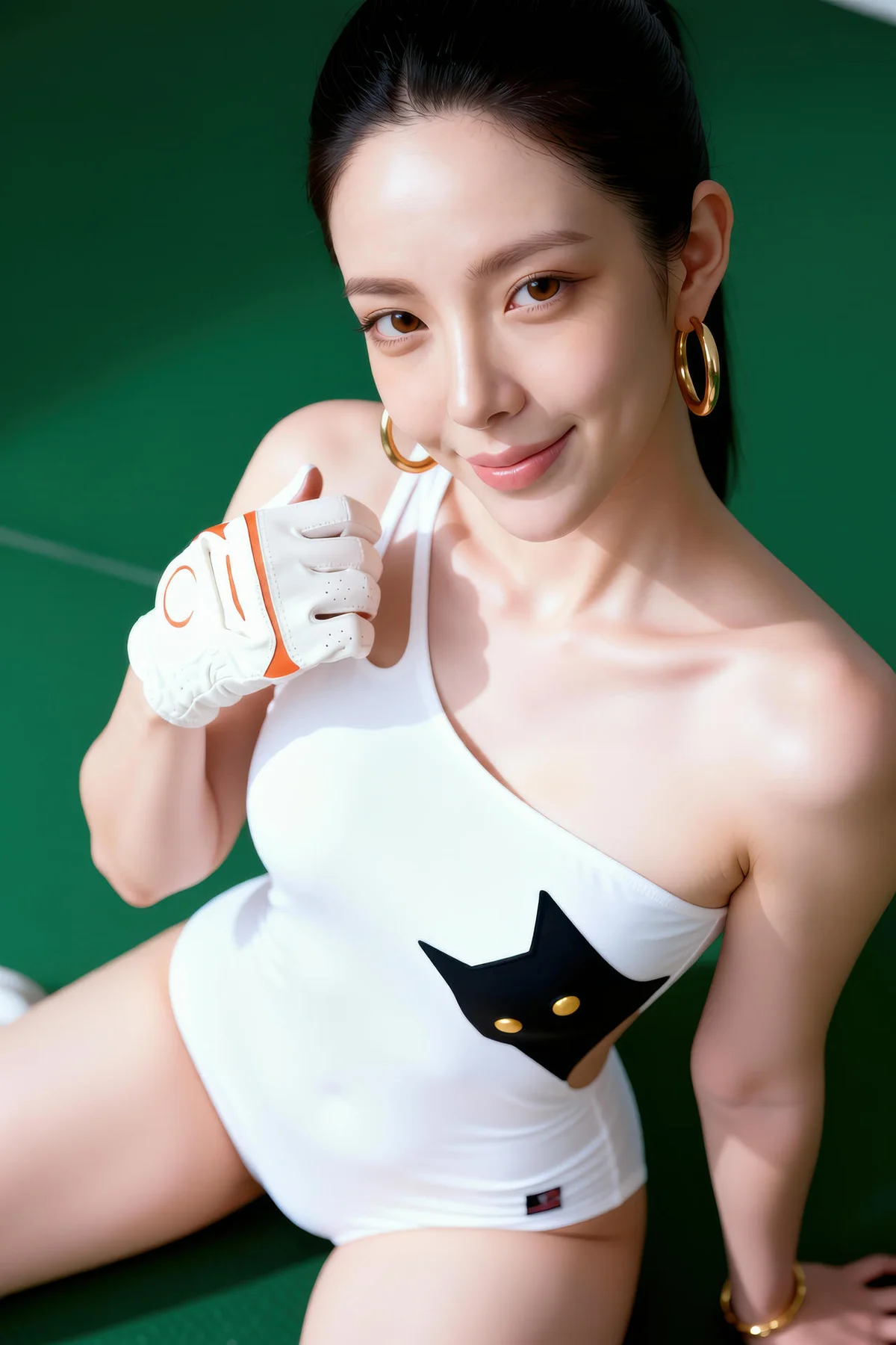 AIG  No.280 米妹白色连体衣 - 62