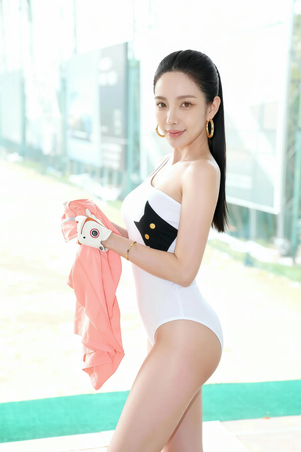 AIG  No.280 米妹白色连体衣 - 75