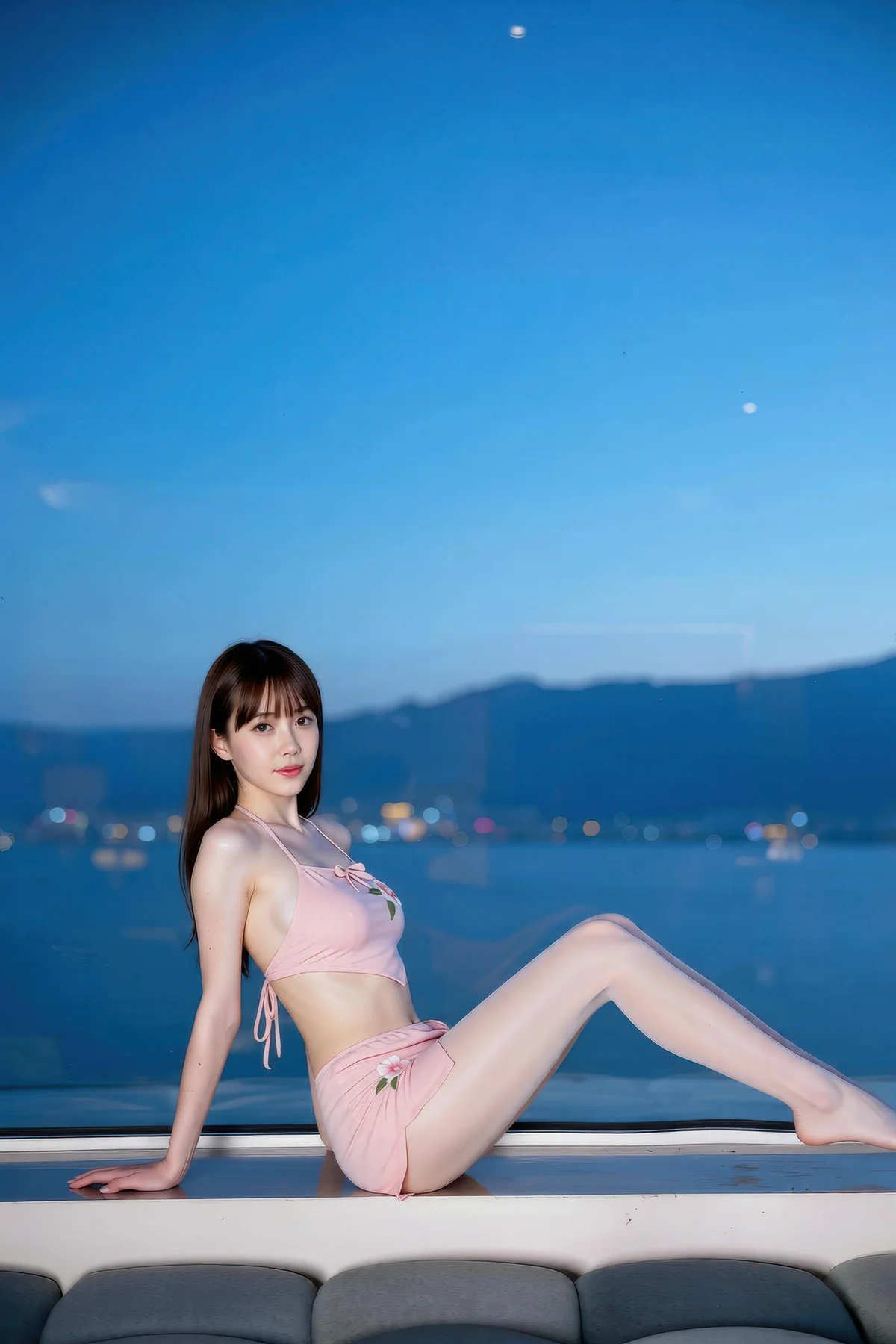 AIG  No.286 婉婉粉色肚兜套装 - 61