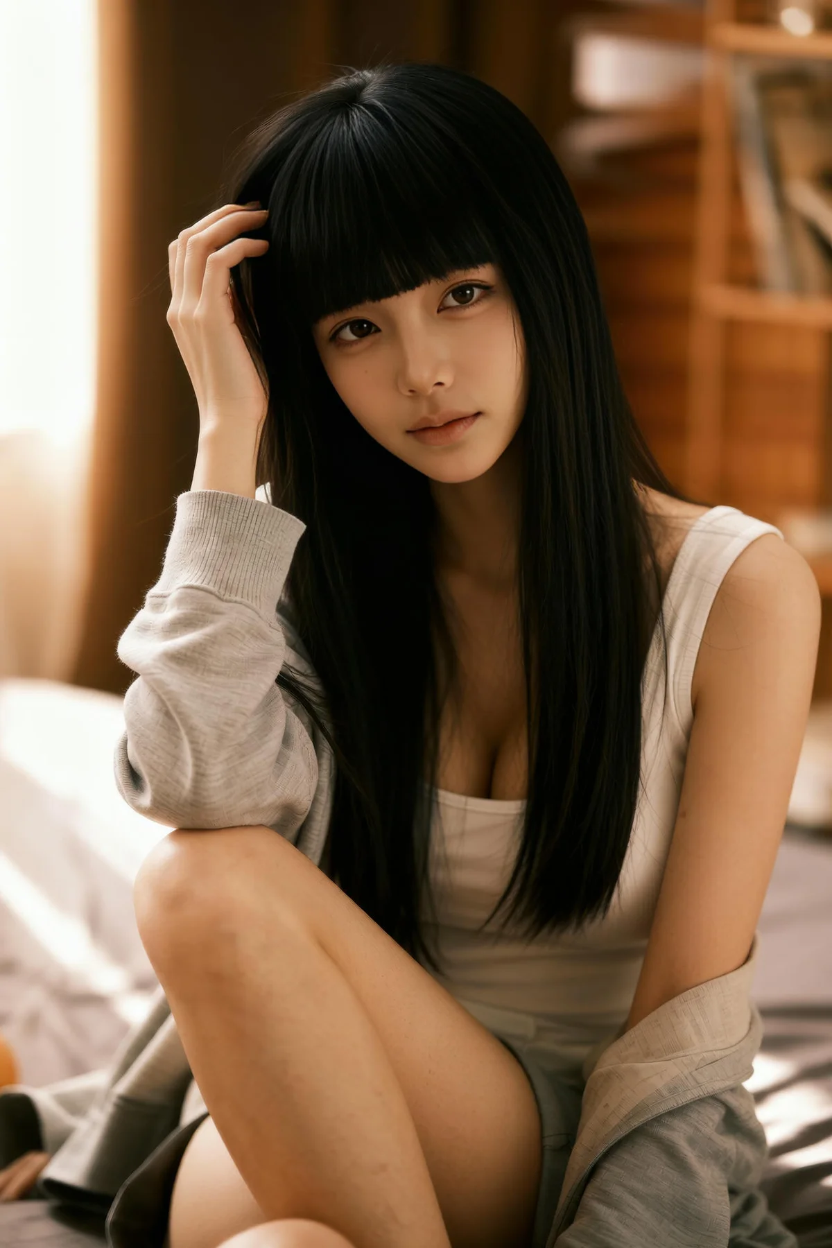 AIG  No.291 九歌lina白色背心写真 - 41