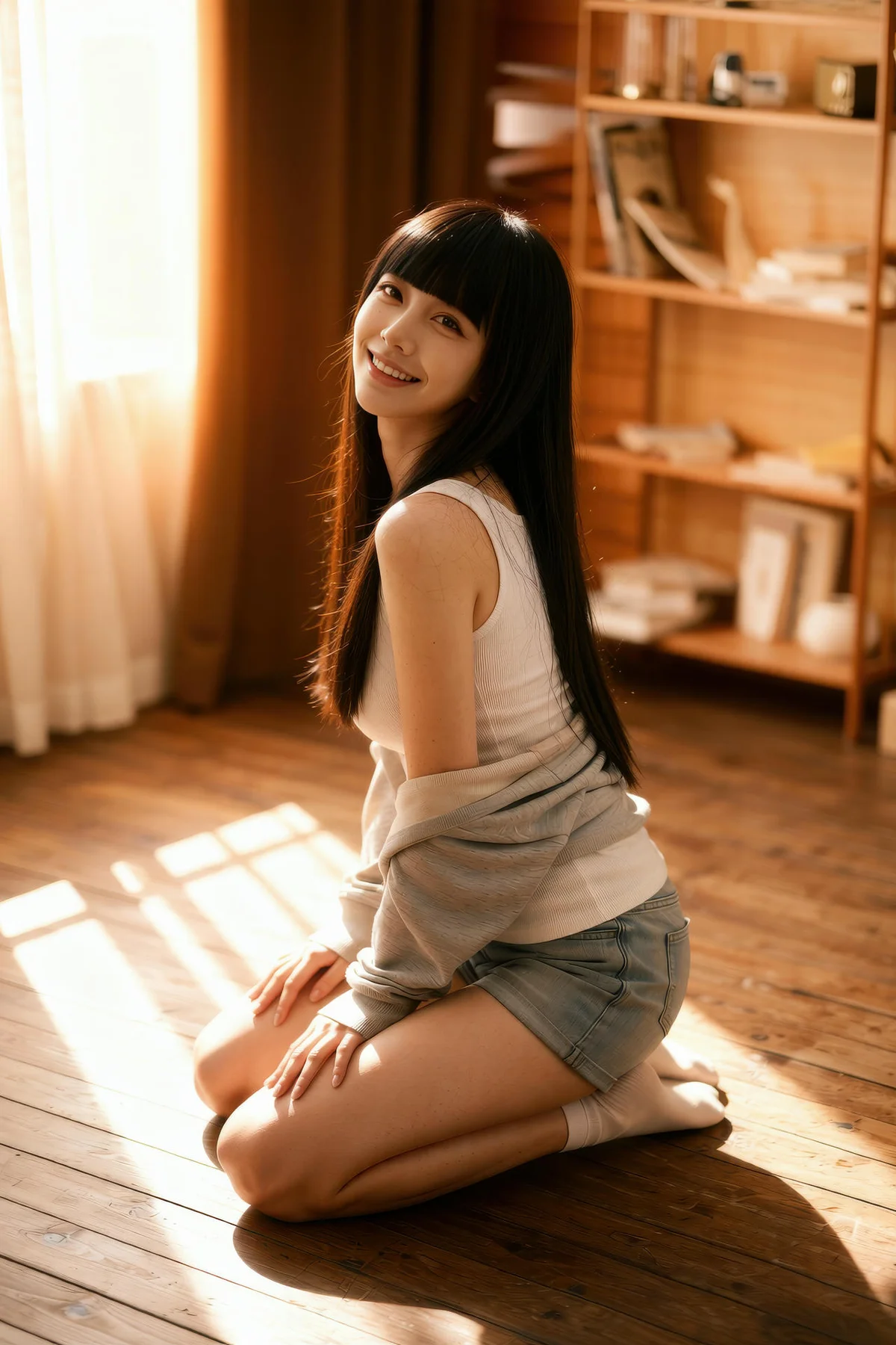 AIG  No.291 九歌lina白色背心写真 - 54