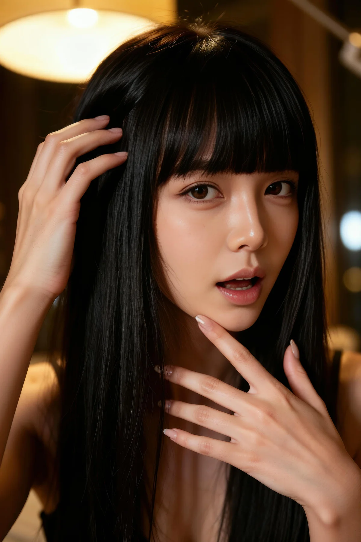 AIG  No.295 九歌lina黑丝吊袜美裙 - 16