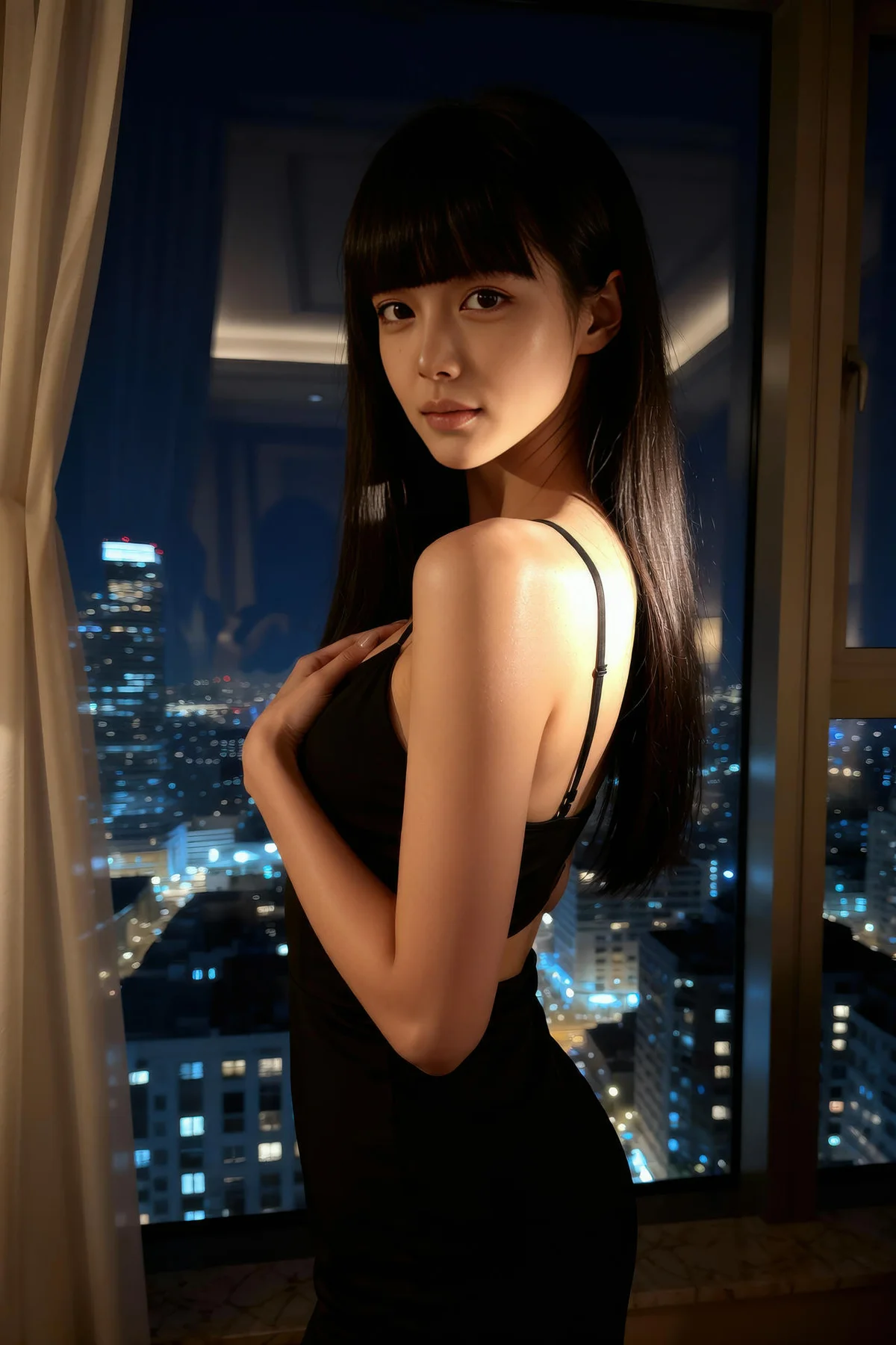 AIG  No.295 九歌lina黑丝吊袜美裙 - 30