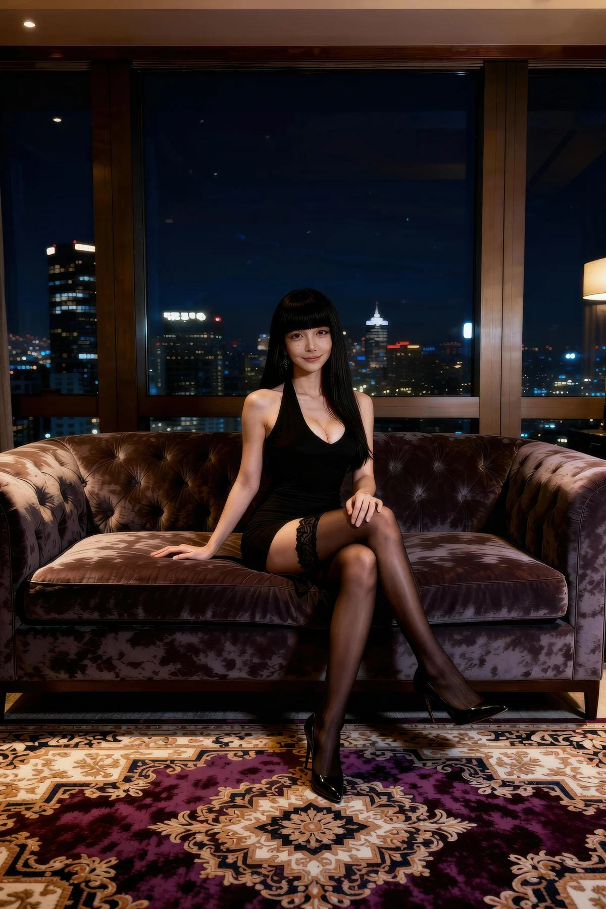 AIG  No.295 九歌lina黑丝吊袜美裙 - 55