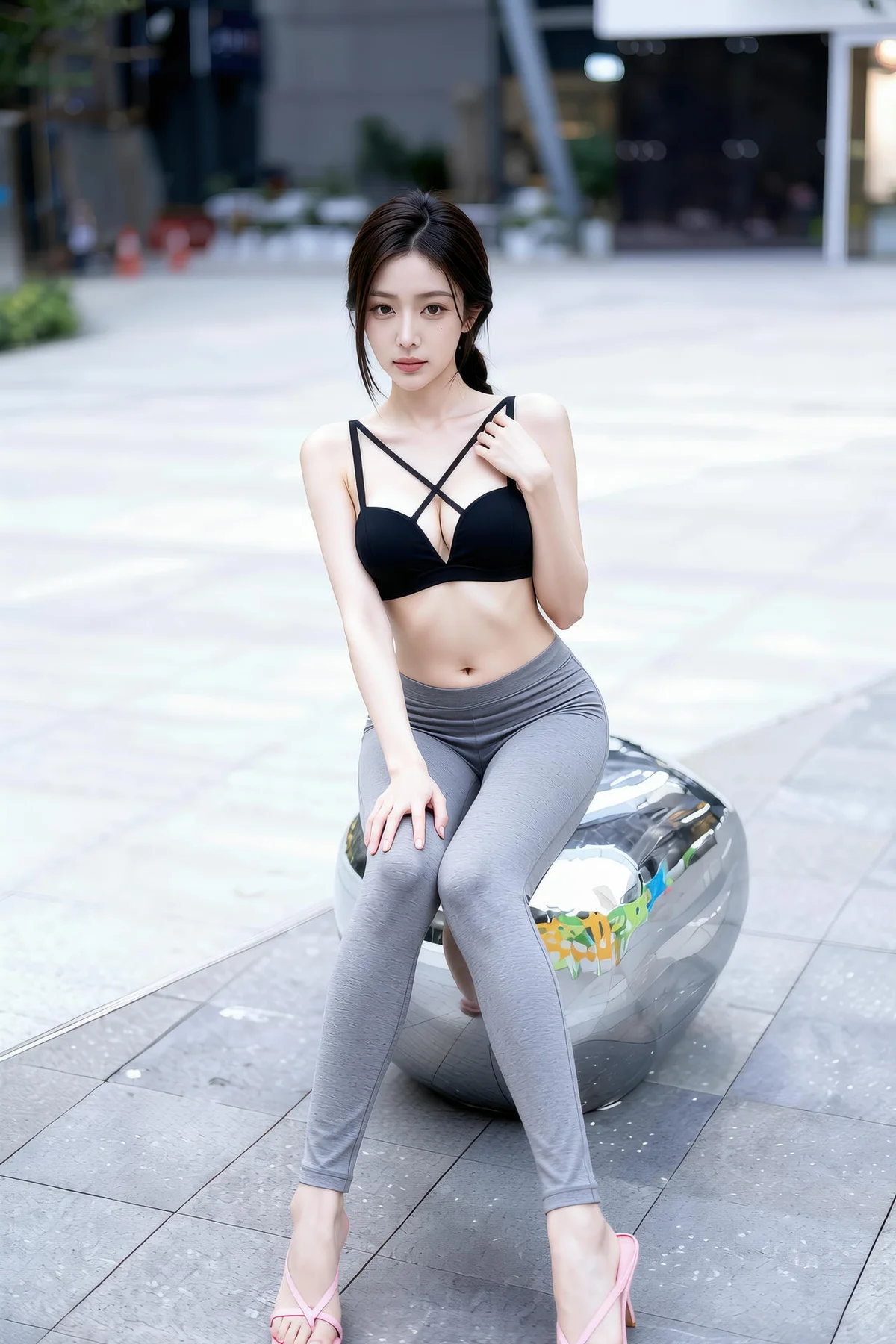 AIG  No.296 熙蕾学姐运动背心写真 - 11