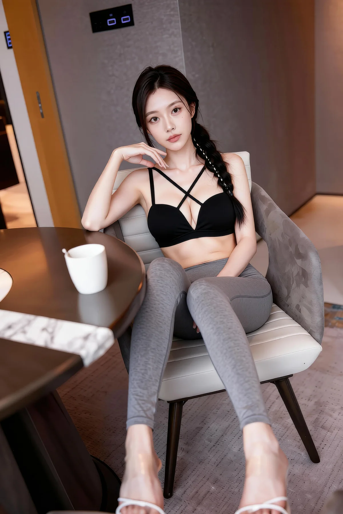 AIG  No.296 熙蕾学姐运动背心写真 - 33