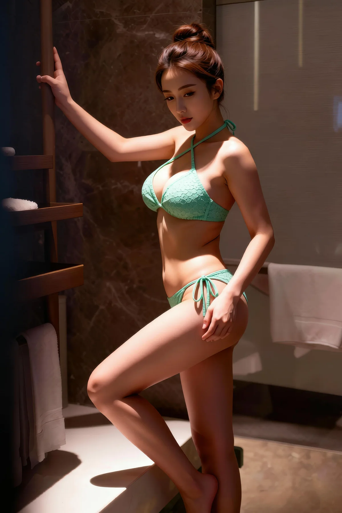AIG  No.300 一柠比基尼美腿酥胸 - 28