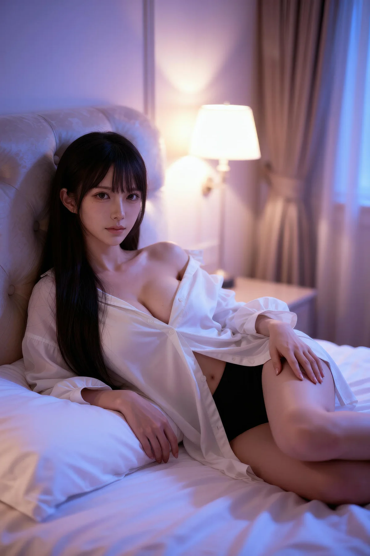 AIG  No.305 芭喜mila爆乳白衬衫玉背 - 16