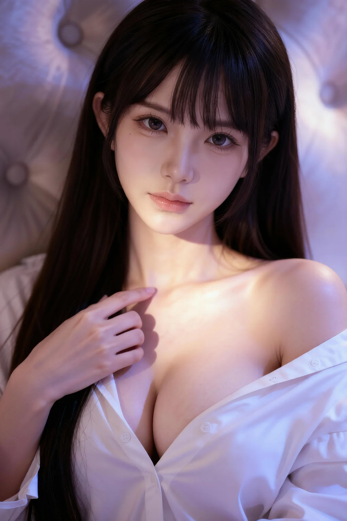 AIG  No.305 芭喜mila爆乳白衬衫玉背 - 17