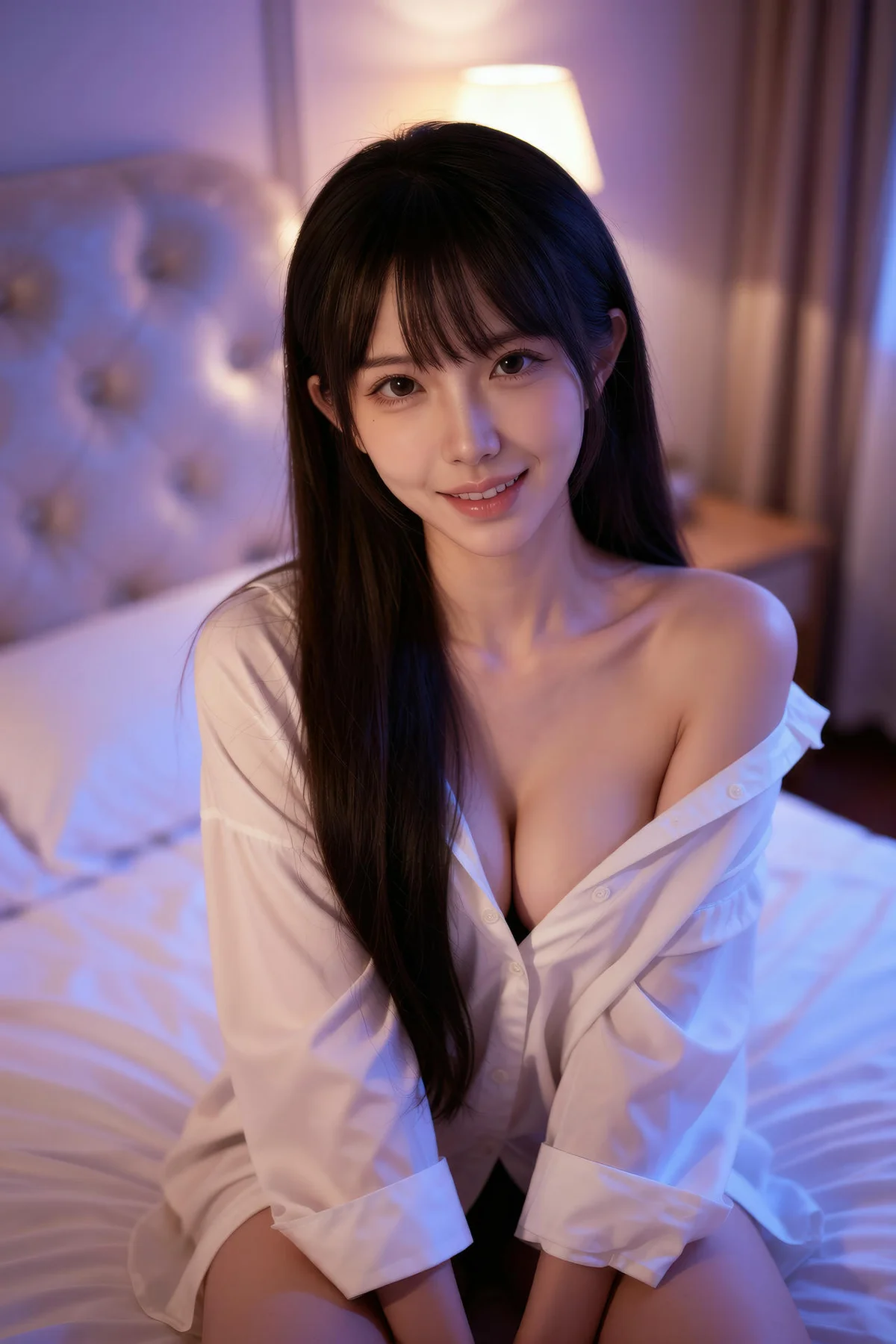 AIG  No.305 芭喜mila爆乳白衬衫玉背 - 18