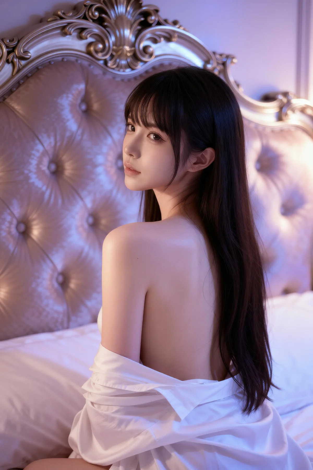 AIG  No.305 芭喜mila爆乳白衬衫玉背 - 20