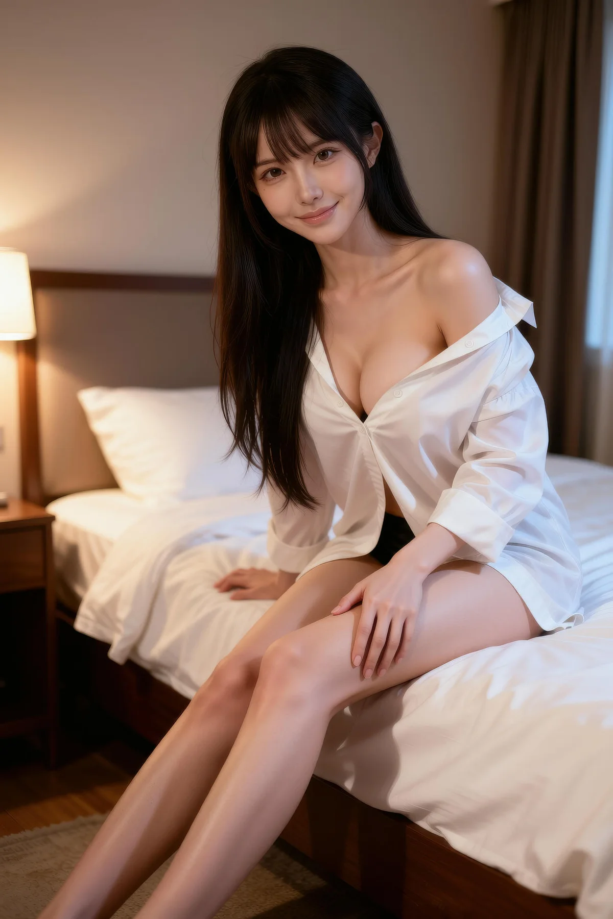 AIG  No.305 芭喜mila爆乳白衬衫玉背 - 33