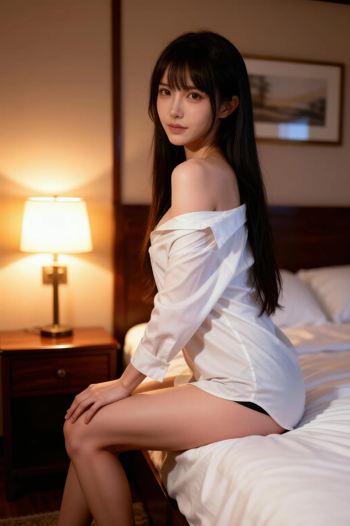 AIG  No.305 芭喜mila爆乳白衬衫玉背 - 39