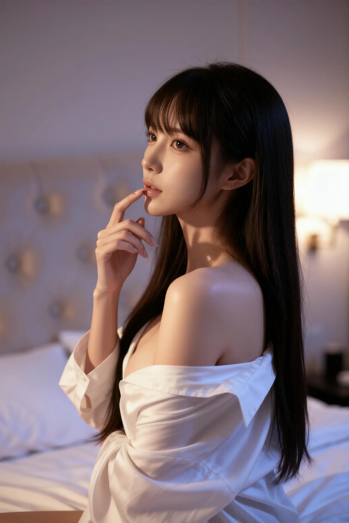 AIG  No.305 芭喜mila爆乳白衬衫玉背 - 47