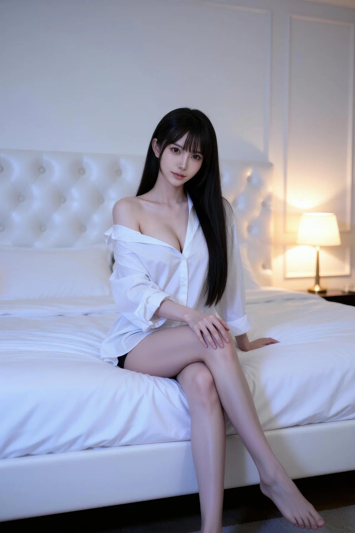 AIG  No.305 芭喜mila爆乳白衬衫玉背 - 51