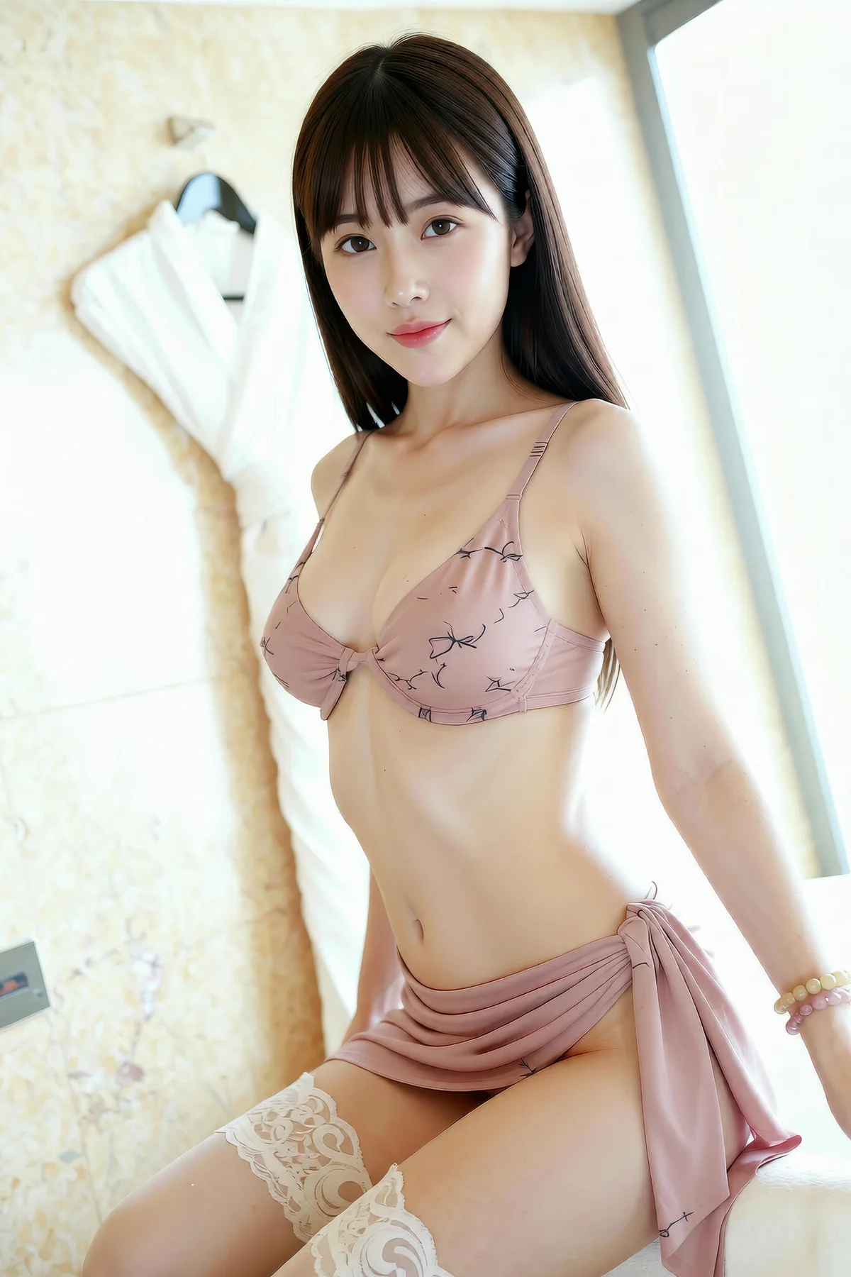 AIG  No.306 婉婉粉色内衣酥胸美乳 - 29