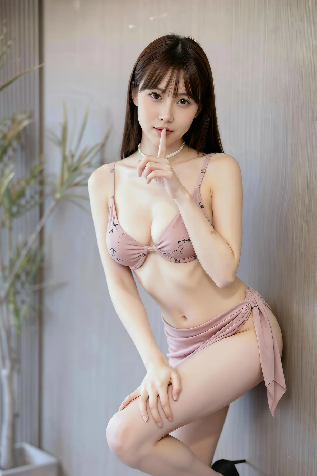 AIG  No.306 婉婉粉色内衣酥胸美乳 - 41