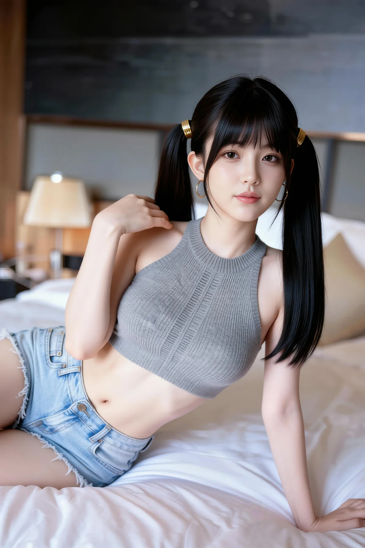 AIG  No.323 柚柚sasa超短牛仔裤写真 - 29
