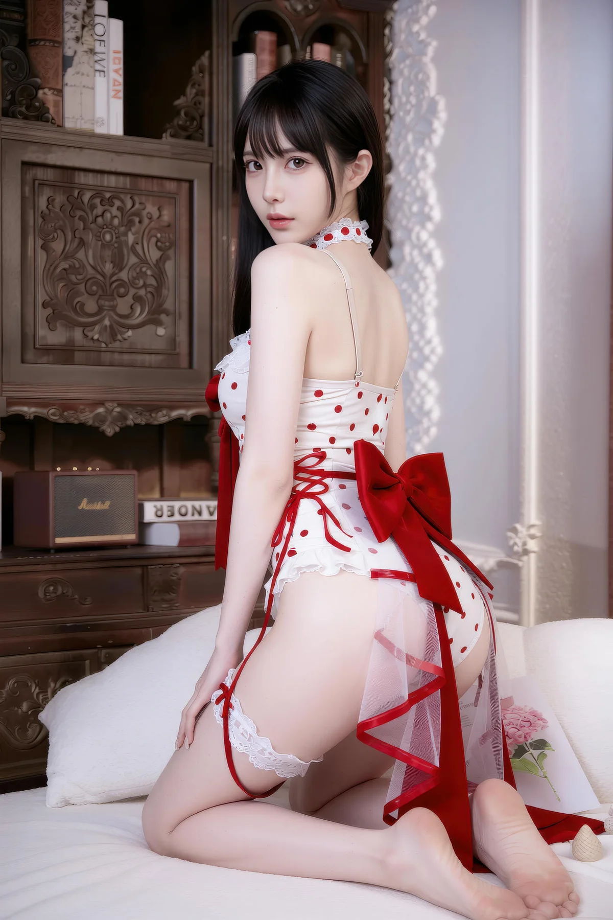 AIG  No.328 芭喜mila爆乳圆点裙 - 27