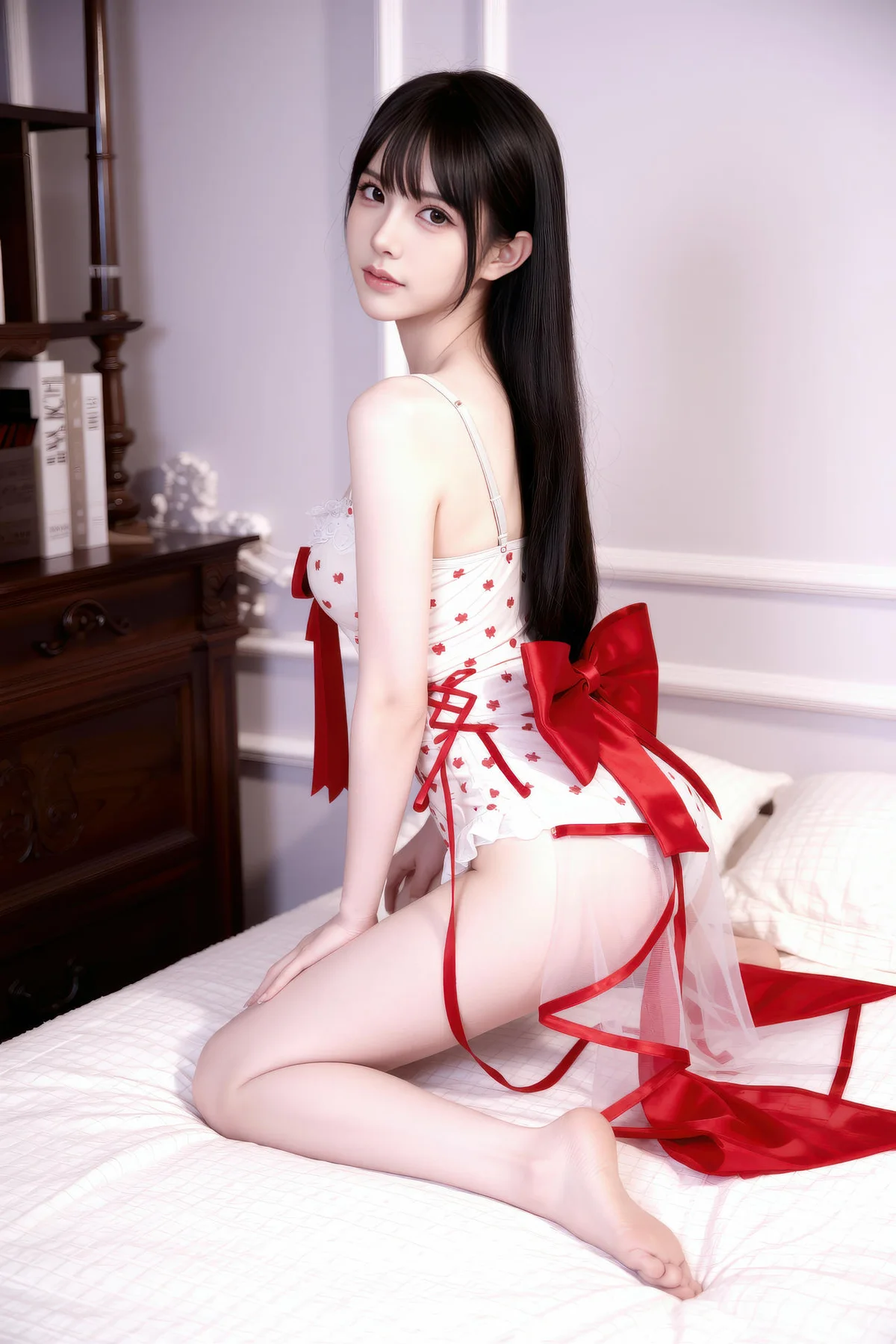 AIG  No.328 芭喜mila爆乳圆点裙 - 48