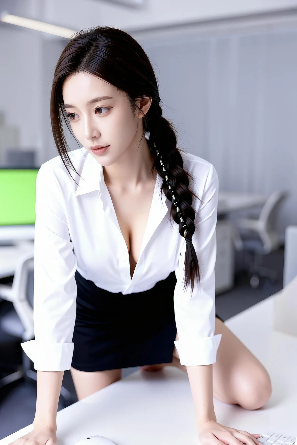 AIG  No.334 熙蕾学姐爆乳衬衫 - 63