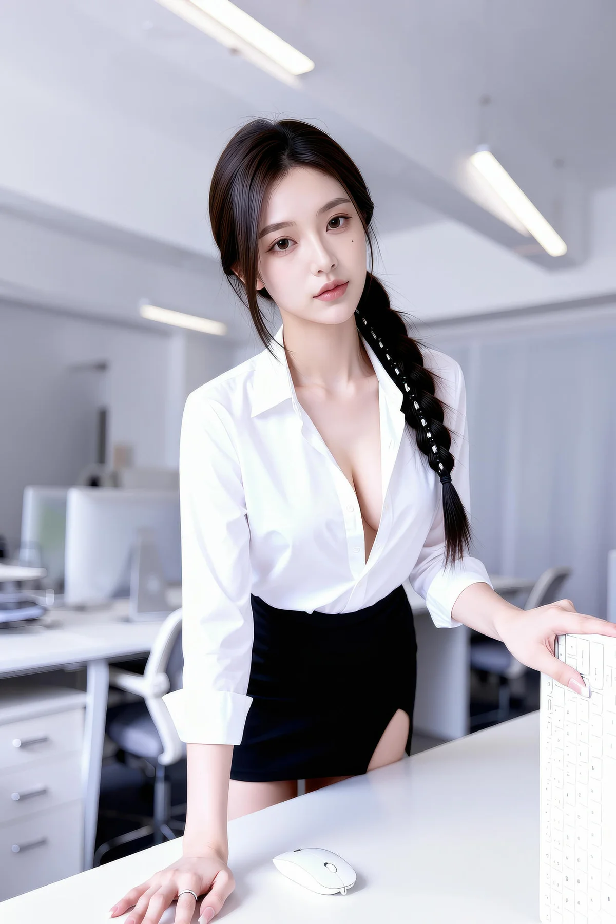 AIG  No.334 熙蕾学姐爆乳衬衫 - 66